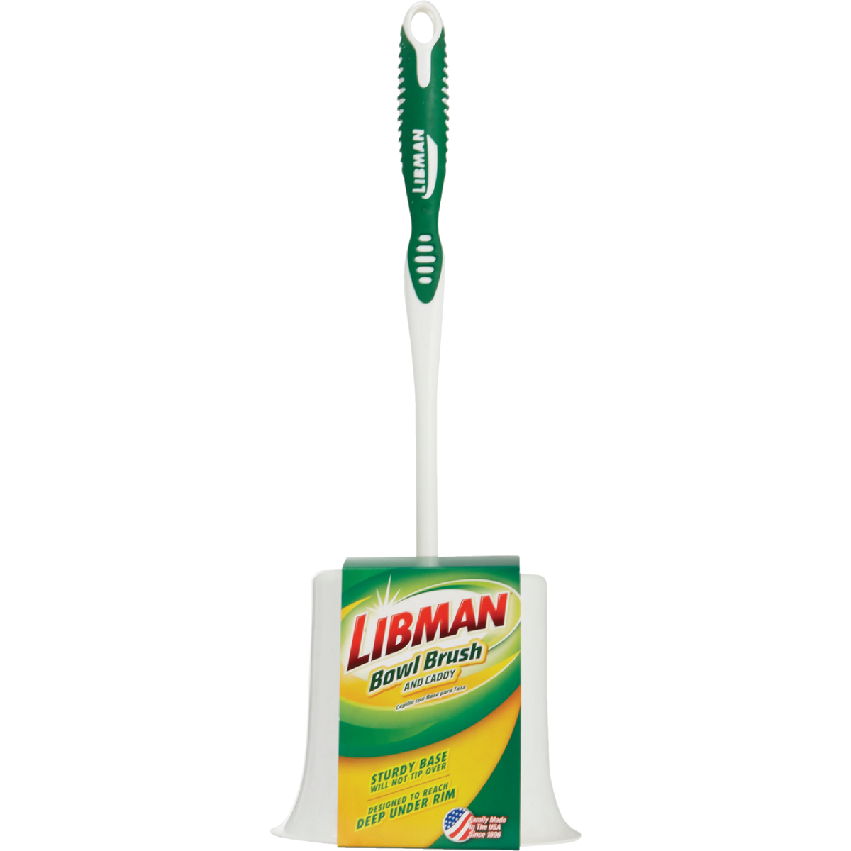 Libman 16.75 In. Toilet Bowl Brush & Caddy Image 2