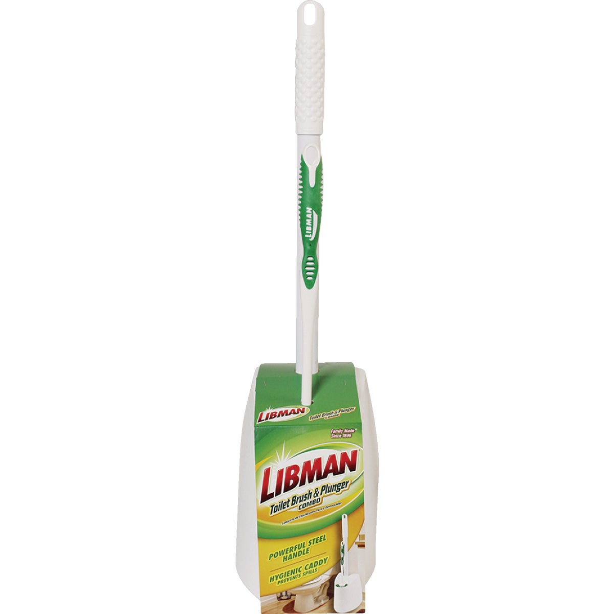 Libman Plunger & Toilet Brush with Caddy Image 2