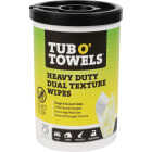 Tub O' Towels 10 In. x 12 In. Heavy Duty Dual Texture Wipes (75-Ct.) Image 1