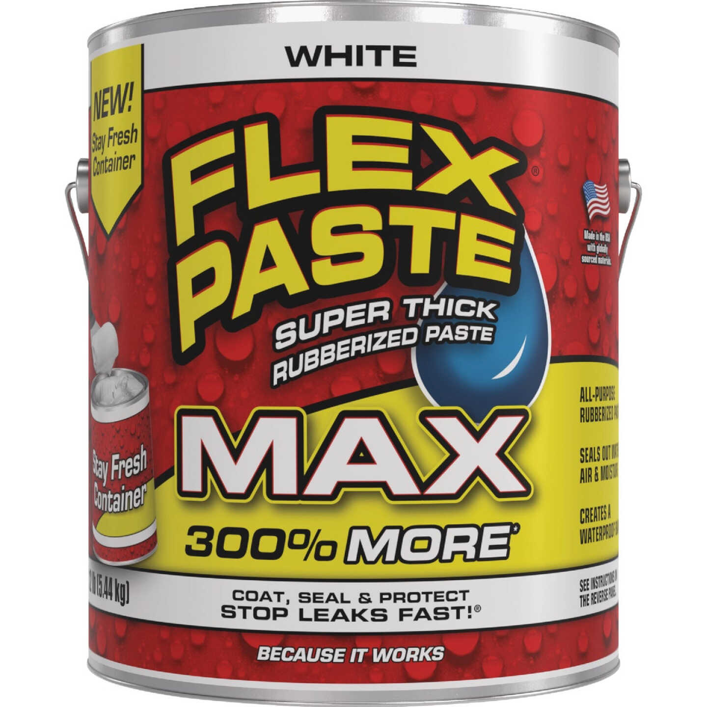Flex Paste MAX 12 Lb. White Sealer Image 1