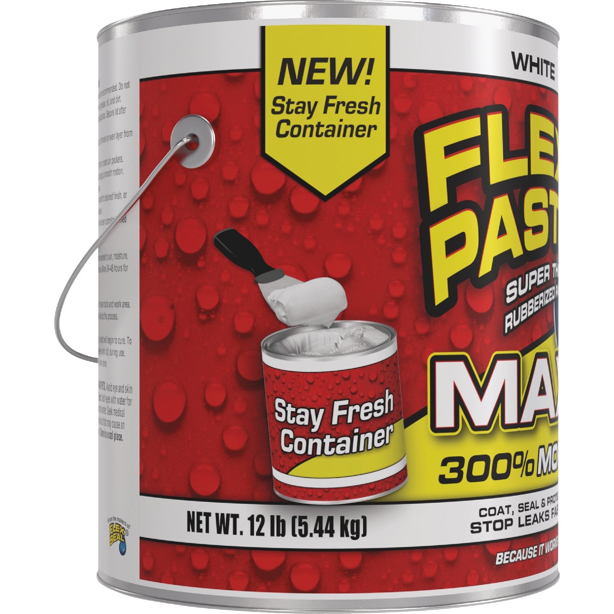 Flex Paste MAX 12 Lb. White Sealer Image 5