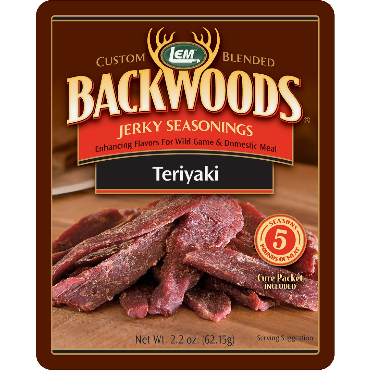 LEM Backwoods 2.2 Oz. Jerky Seasoning