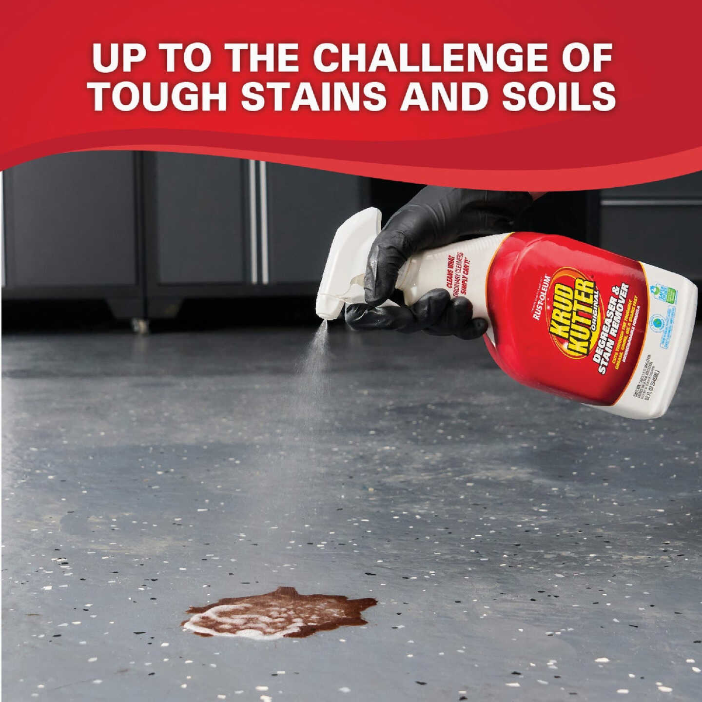 Krud Kutter 1 Gal. Liquid Concentrate Cleaner & Degreaser Stain Remover Image 5