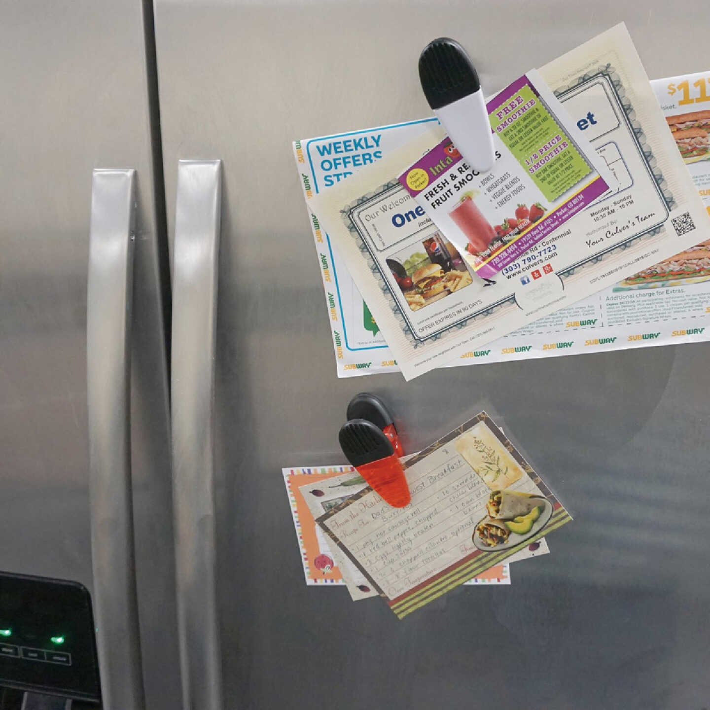 Master Magnetics 3-1/2 In. Red Magnetic Clip (2-Pack) Image 4