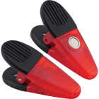 Master Magnetics 3-1/2 In. Red Magnetic Clip (2-Pack) Image 1