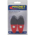 Master Magnetics 3-1/2 In. Red Magnetic Clip (2-Pack) Image 6