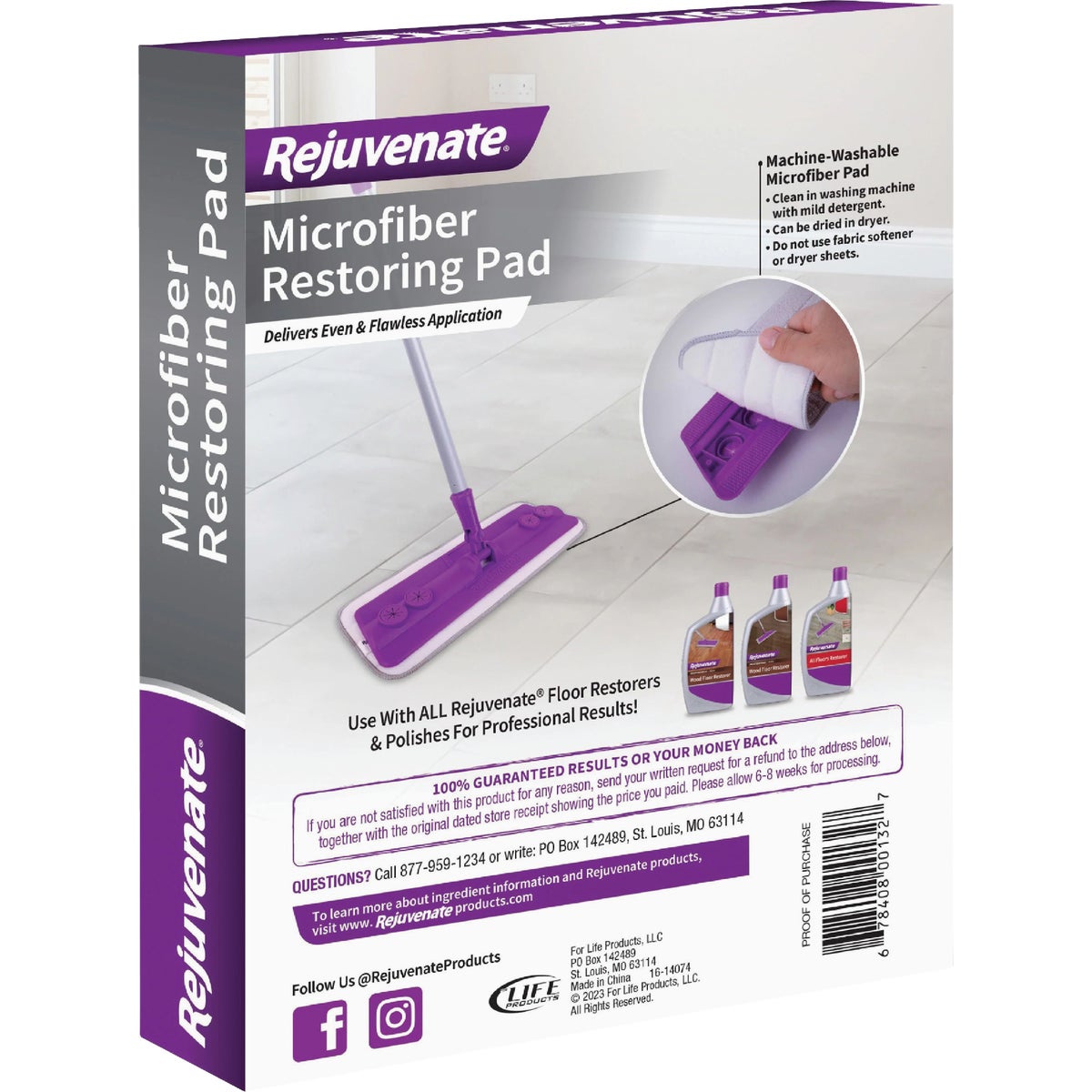 Rejuvenate Microfiber Restorer Pad Refill Image 5