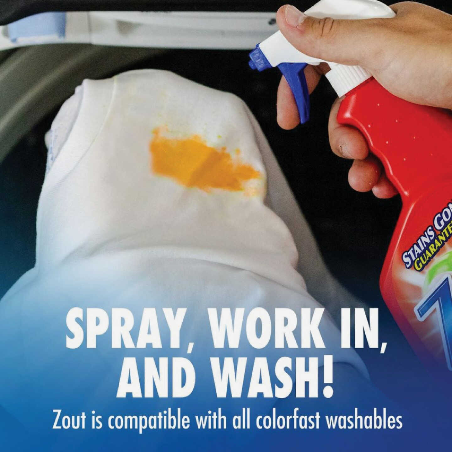 Zout 22 Oz. Stain Remover Triple Enzyme Spray Image 4
