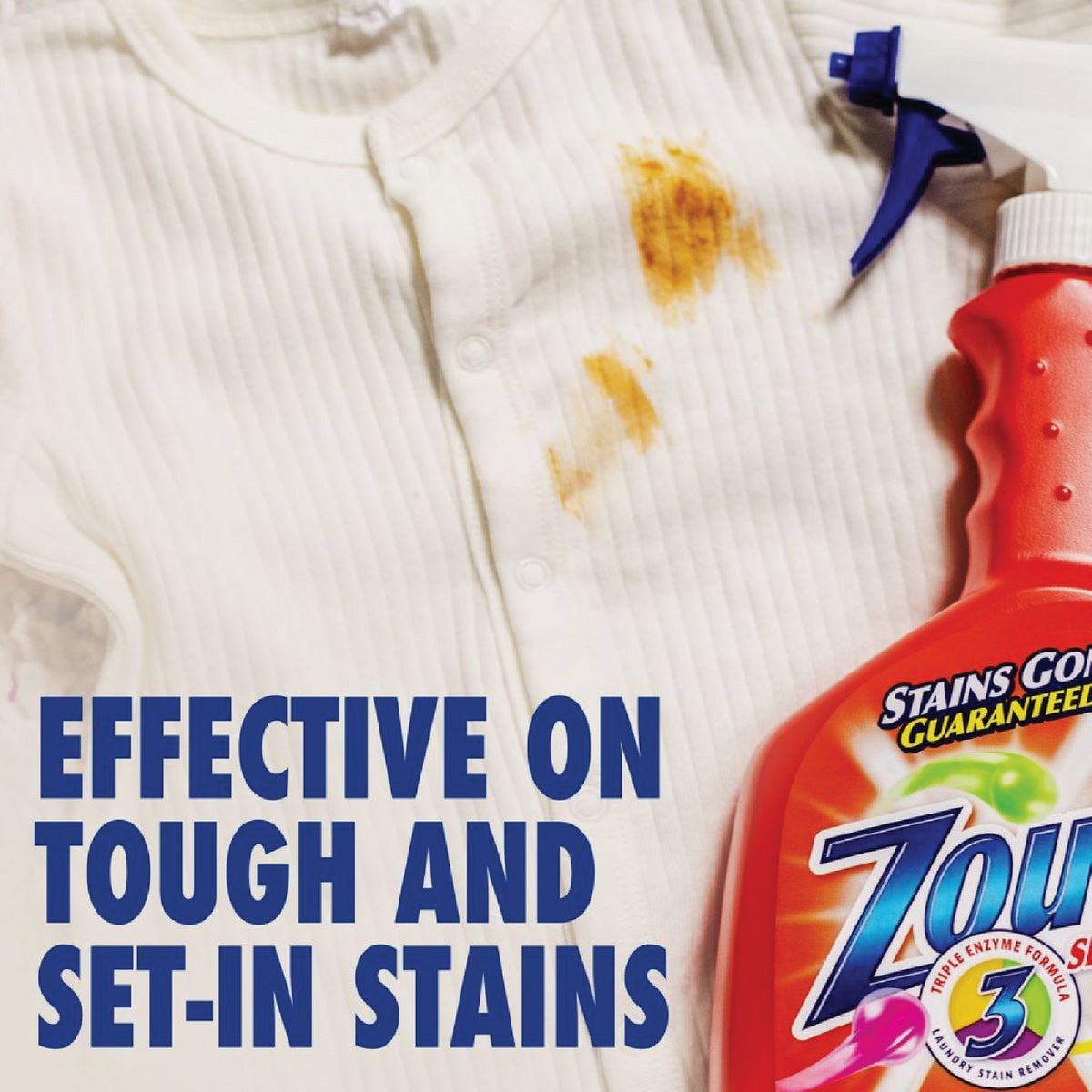 Zout 22 Oz. Stain Remover Triple Enzyme Spray Image 2