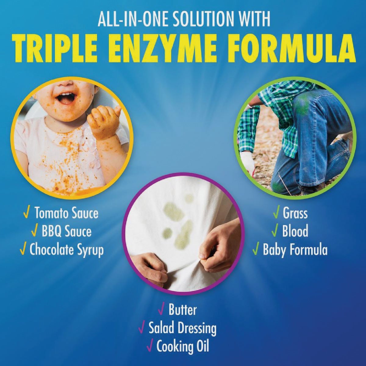 Zout 22 Oz. Stain Remover Triple Enzyme Spray Image 3