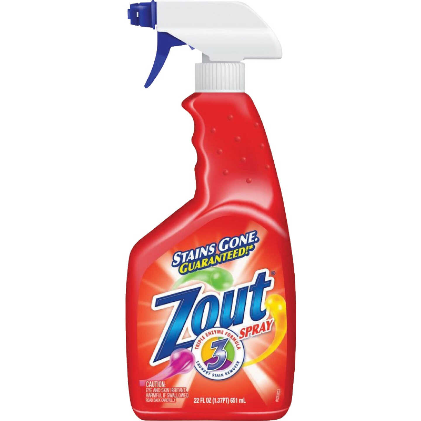 Zout 22 Oz. Stain Remover Triple Enzyme Spray Image 1