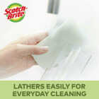 Scotch-Brite Greener Clean Non Scratch All Purpose Scrubbers, 2.6 In. x 4.1 In. x 0.7 In. Image 4