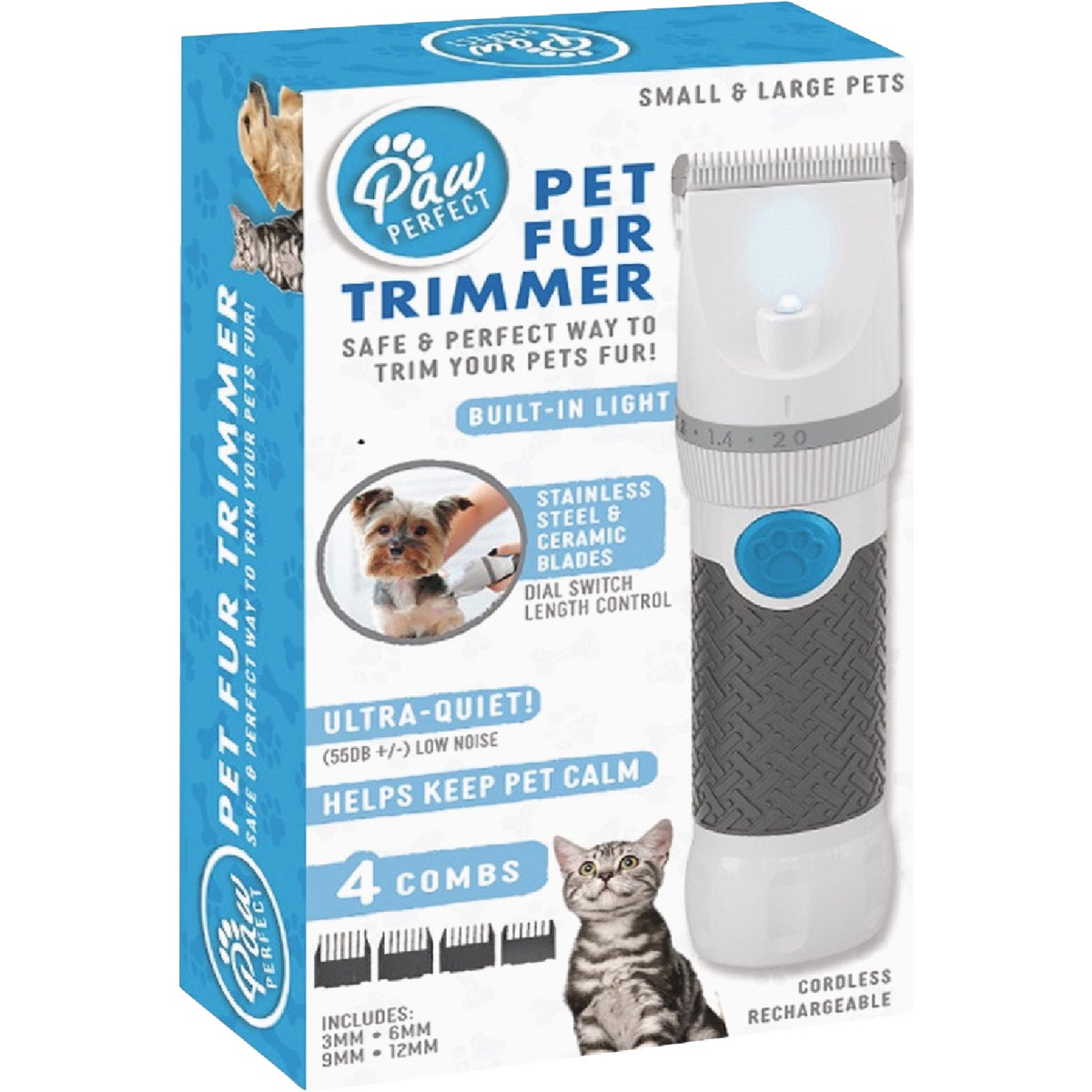 Bell+Howell Paw Perfect Pet Fur Trimmer