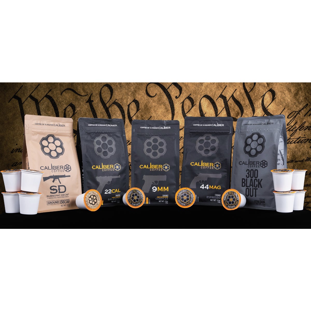 Caliber Coffee .44 Mag Ground Espresso Roast, 12 Oz. Bag Image 2