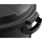 Rubbermaid Roughneck 20 Gal. Black NonWheeled Vented Trash Can with Lid Image 6