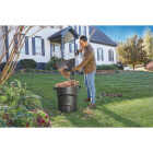 Rubbermaid Roughneck 20 Gal. Black NonWheeled Vented Trash Can with Lid Image 4