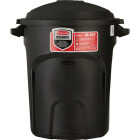Rubbermaid Roughneck 20 Gal. Black NonWheeled Vented Trash Can with Lid Image 5