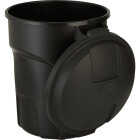 Rubbermaid Roughneck 20 Gal. Black NonWheeled Vented Trash Can with Lid Image 8