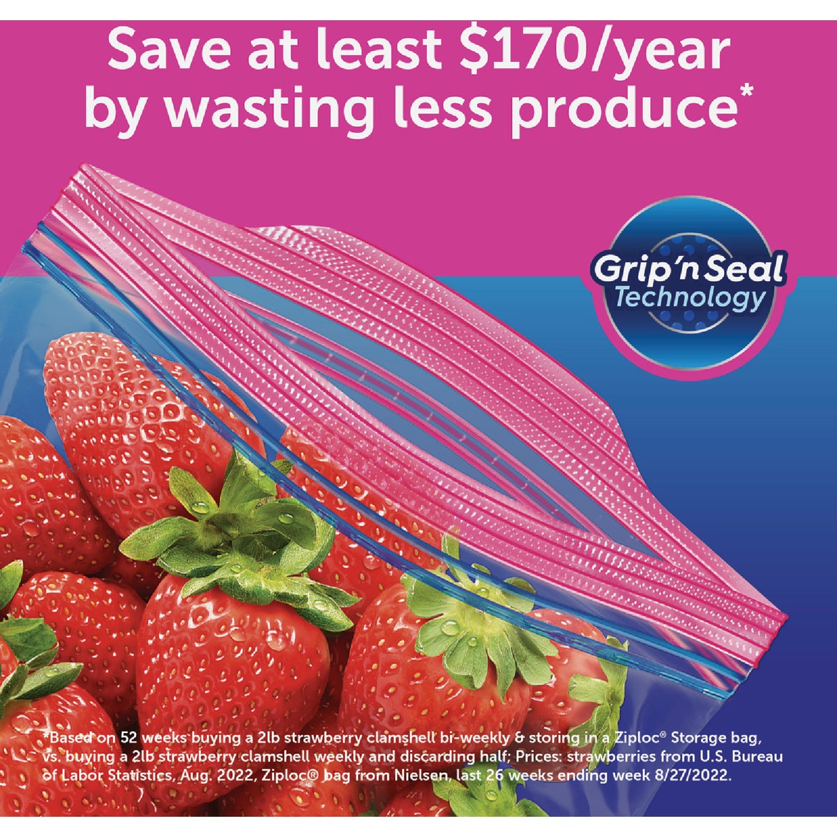 Ziploc Qt. Food Storage Bag (48-Count) Image 5