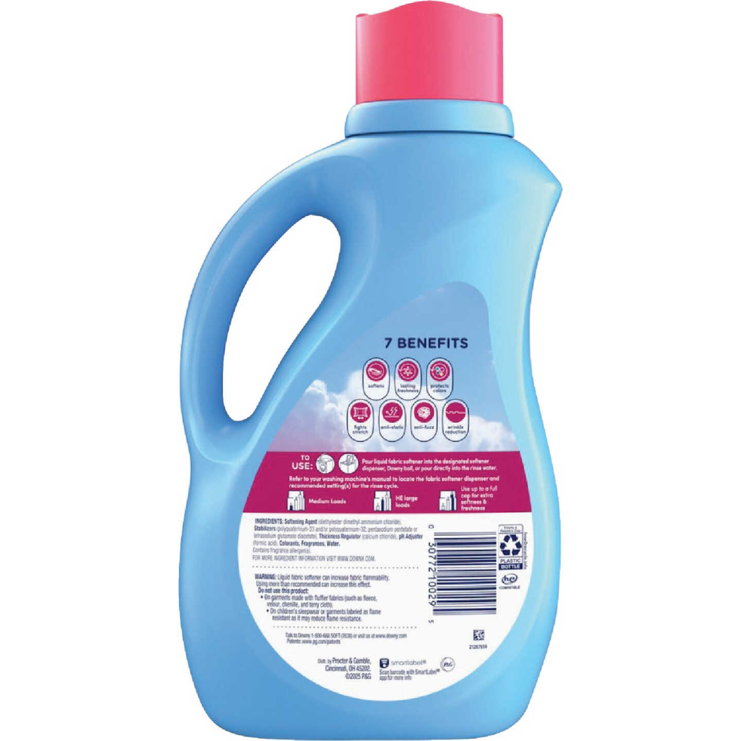 Downy Ultra 77 Oz. April Fresh Liquid Laundry Fabric Softener, 105 Loads Image 2