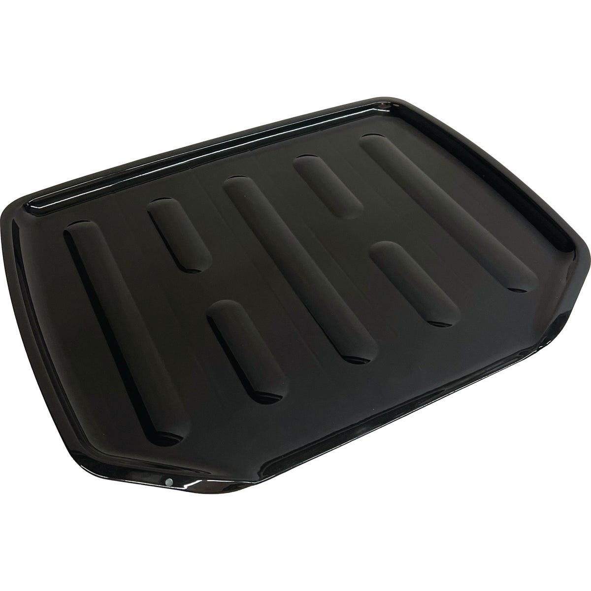 Grayline 15.2 In. W x 19.6 In. L Black Drainer Tray Image 1