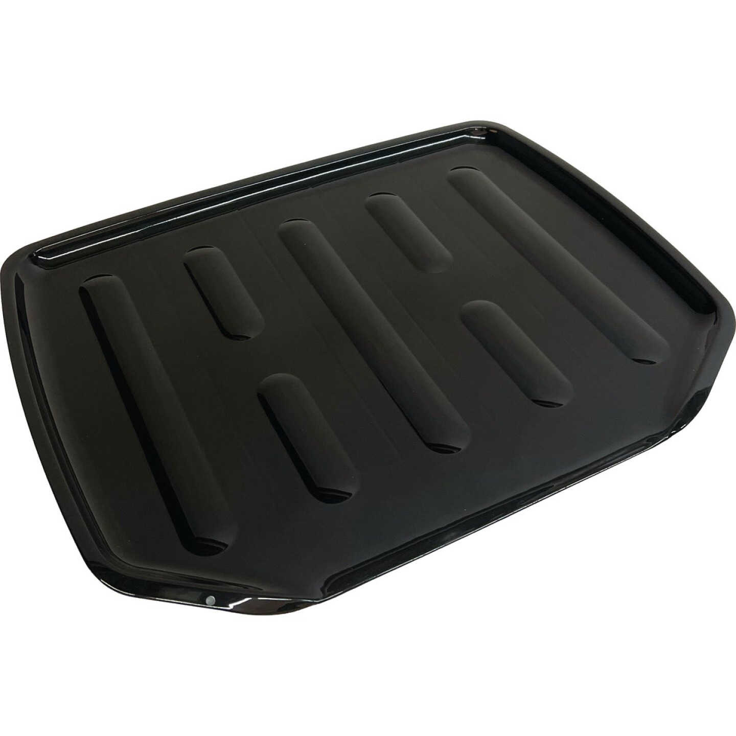 Grayline 15.2 In. W x 19.6 In. L Black Drainer Tray Image 1