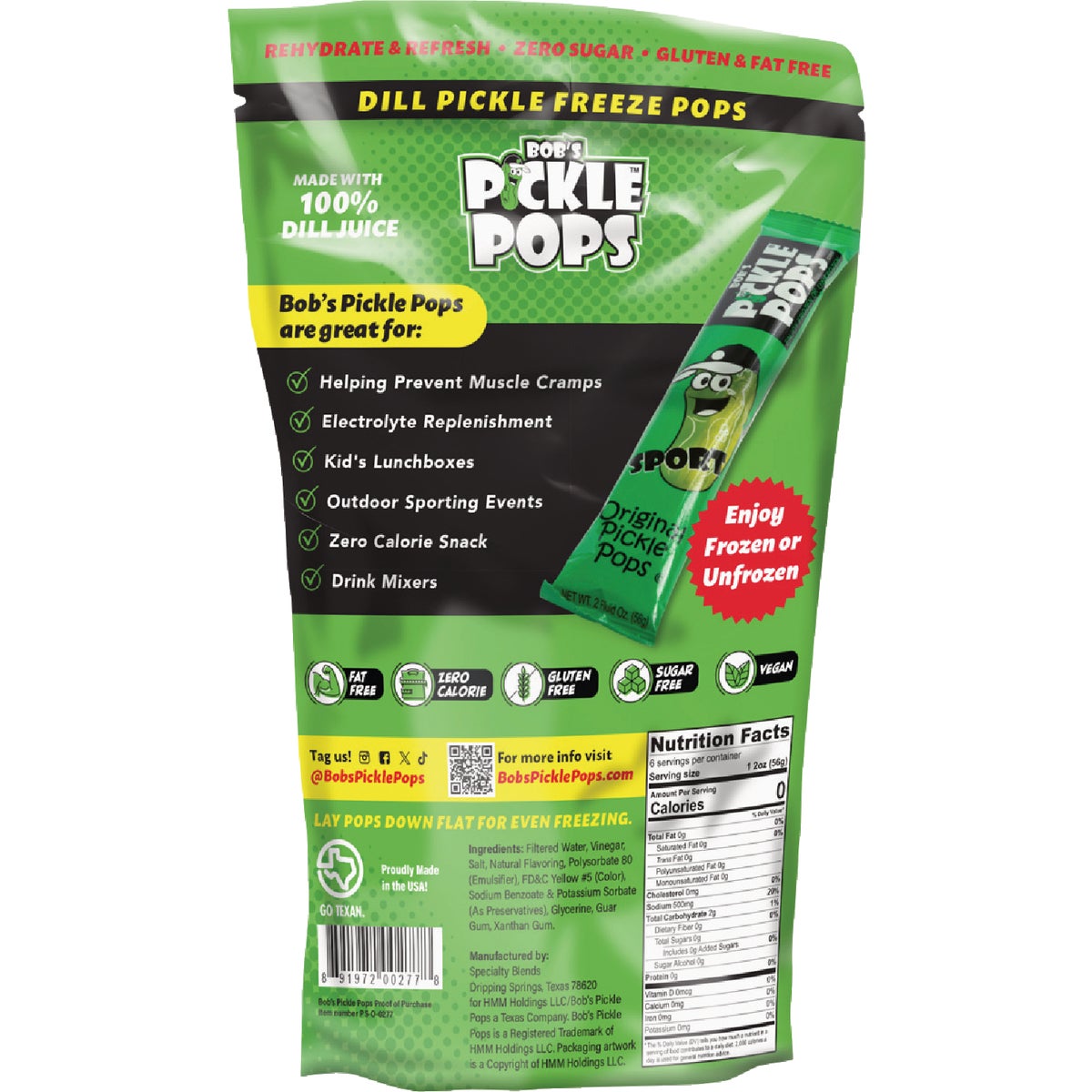 Bob's Pickle Pops (6-Count) Image 4