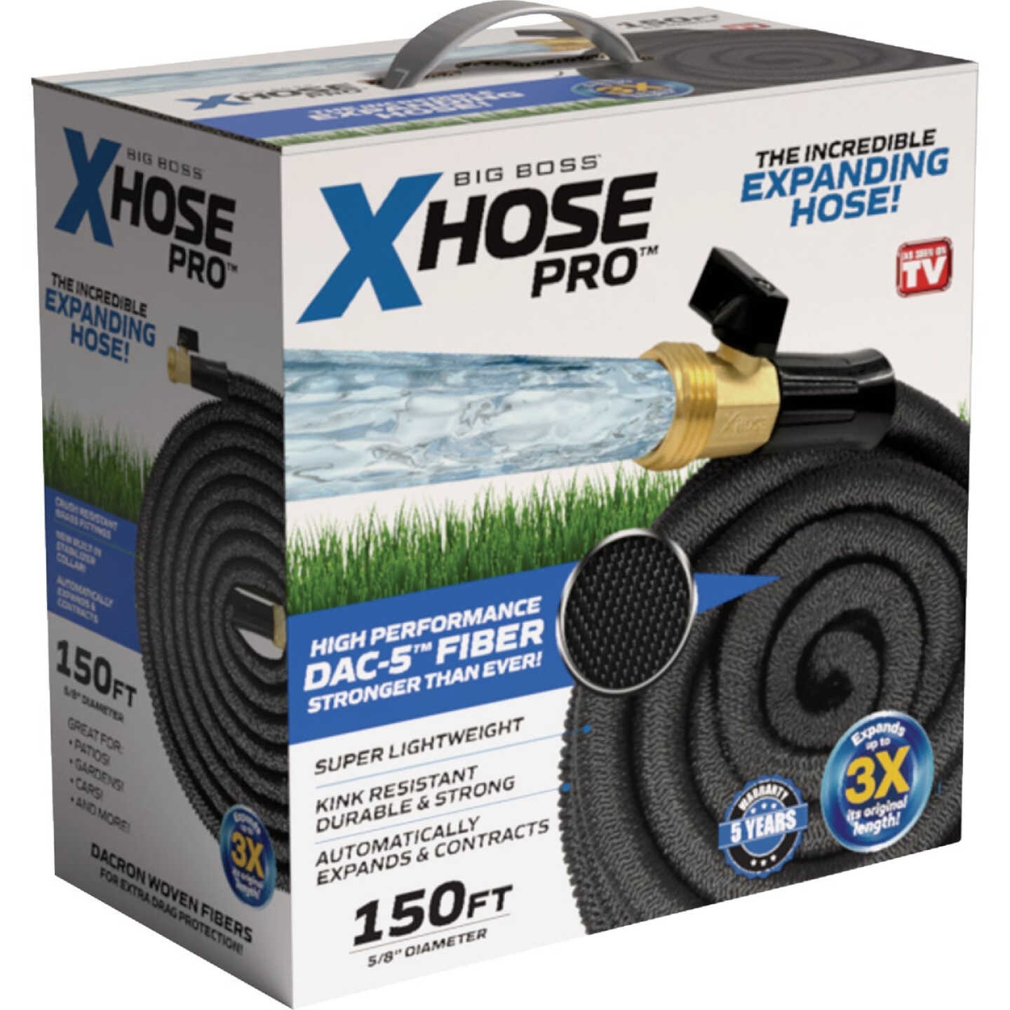 Big Boss XHose Pro 5/8 In. Dia. x 150 Ft. Garden Hose Image 5