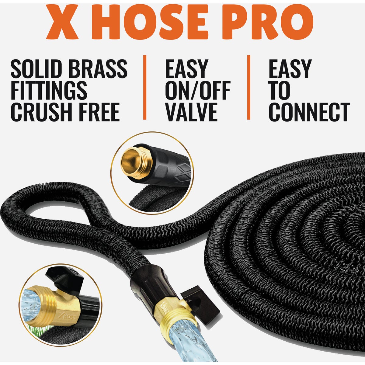 Big Boss XHose Pro 5/8 In. Dia. x 150 Ft. Garden Hose Image 2