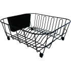 Grayline 12.4 In. W x 14.1 In. L Black Wire Sink Dish Drainer Image 1