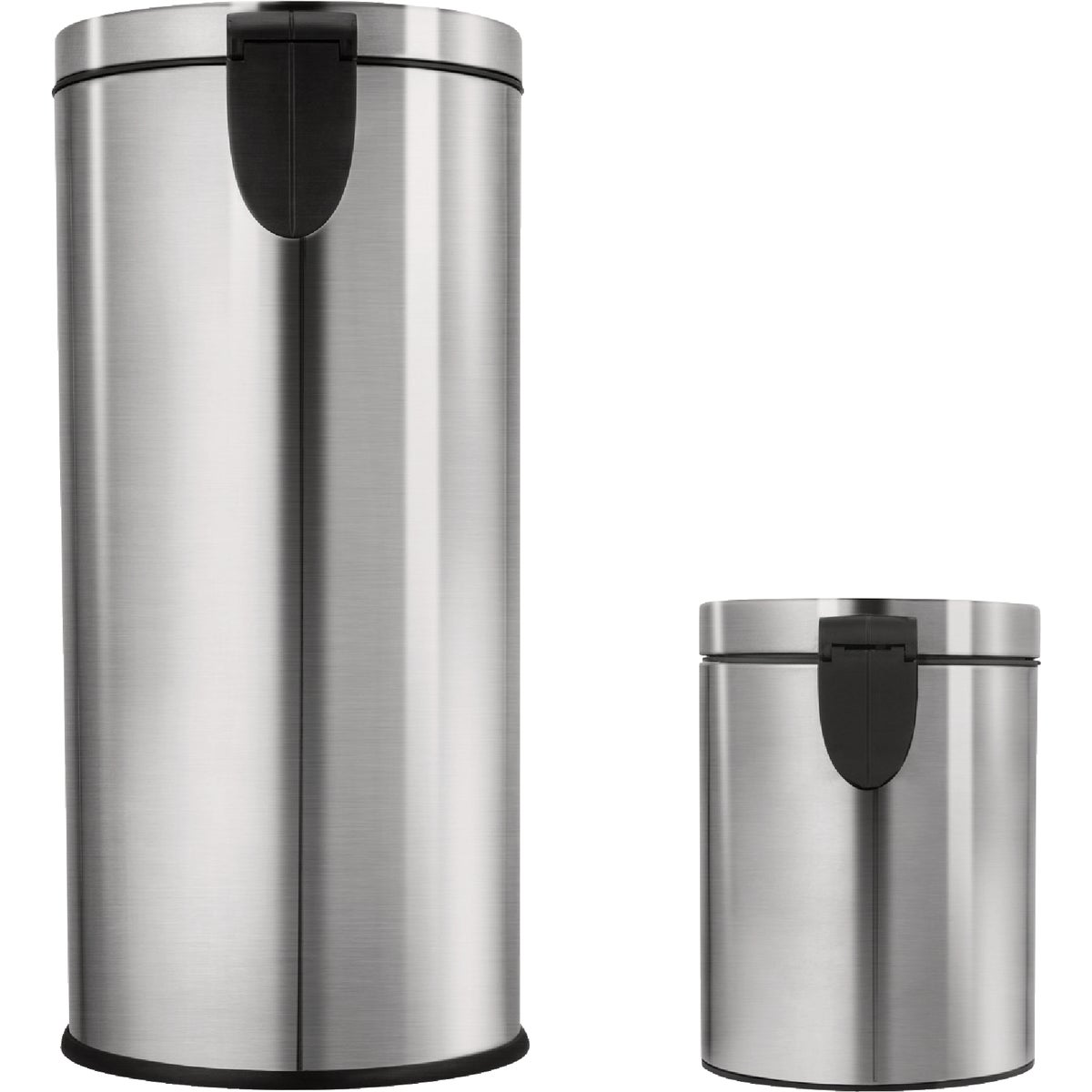 Ninestars 8 Gal. & 1.3 Gal. Stainless Steel Trash Cans (2-Count) Image 5