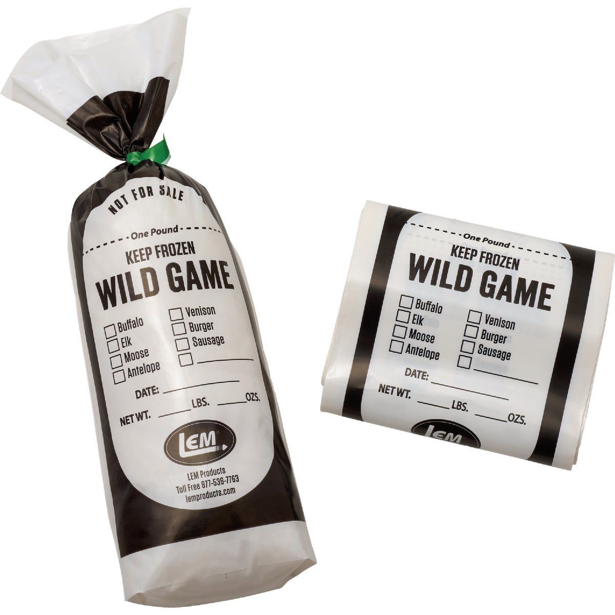 LEM 1 Lb. Wild Game Bags (25-Count) Image 1