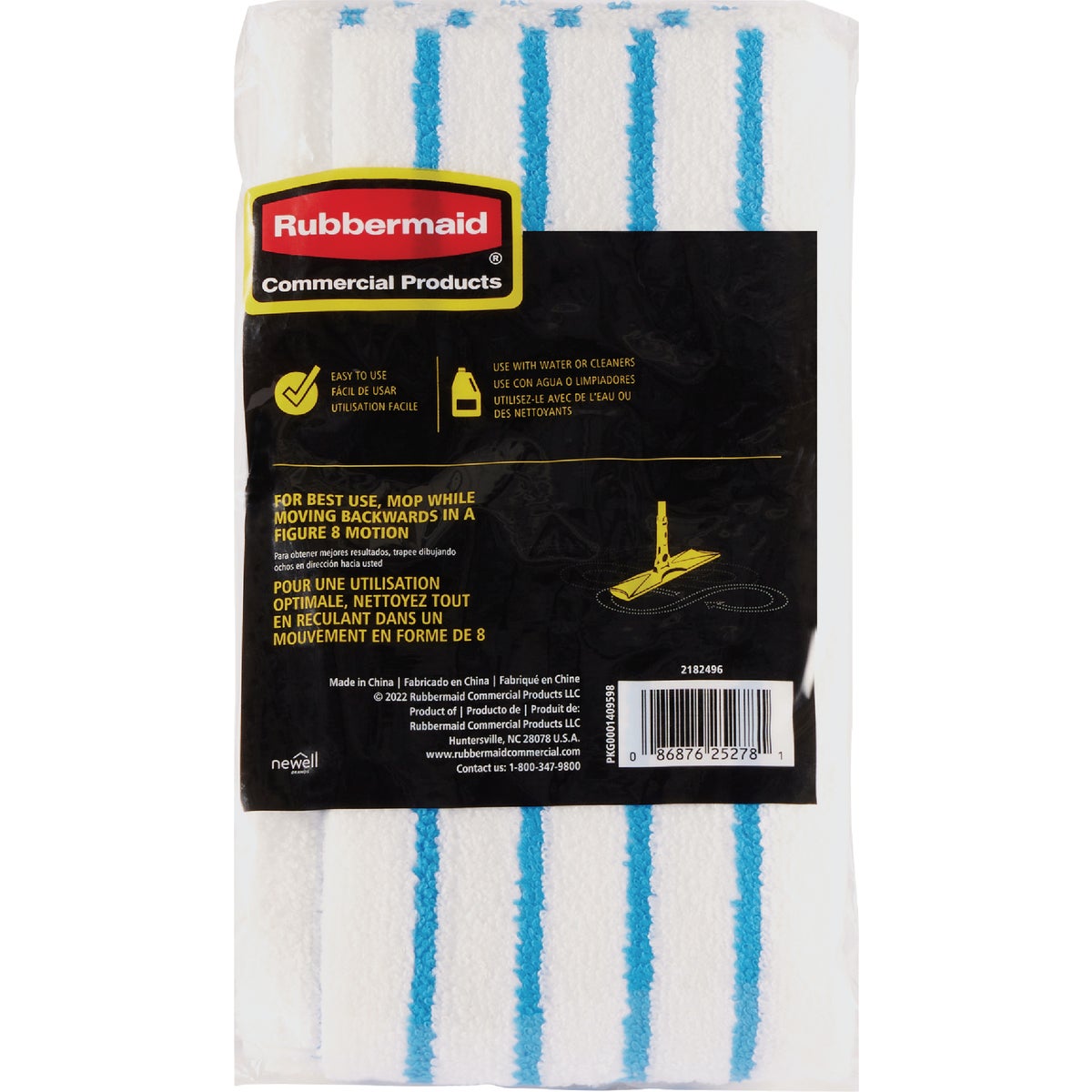 Rubbermaid Commercial 18 In. Disposable Mop Pad Refills (8-Pack) Image 4