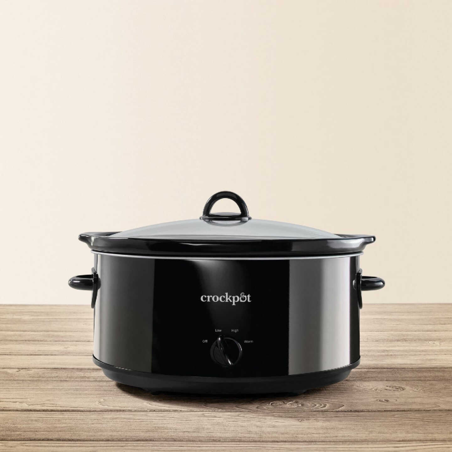 Crock-Pot 8 Qt. Black Manual Slow Cooker Image 4