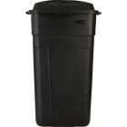 Rubbermaid Roughneck 34 Gal. Black Wheeled Trash Can with Lid Image 2