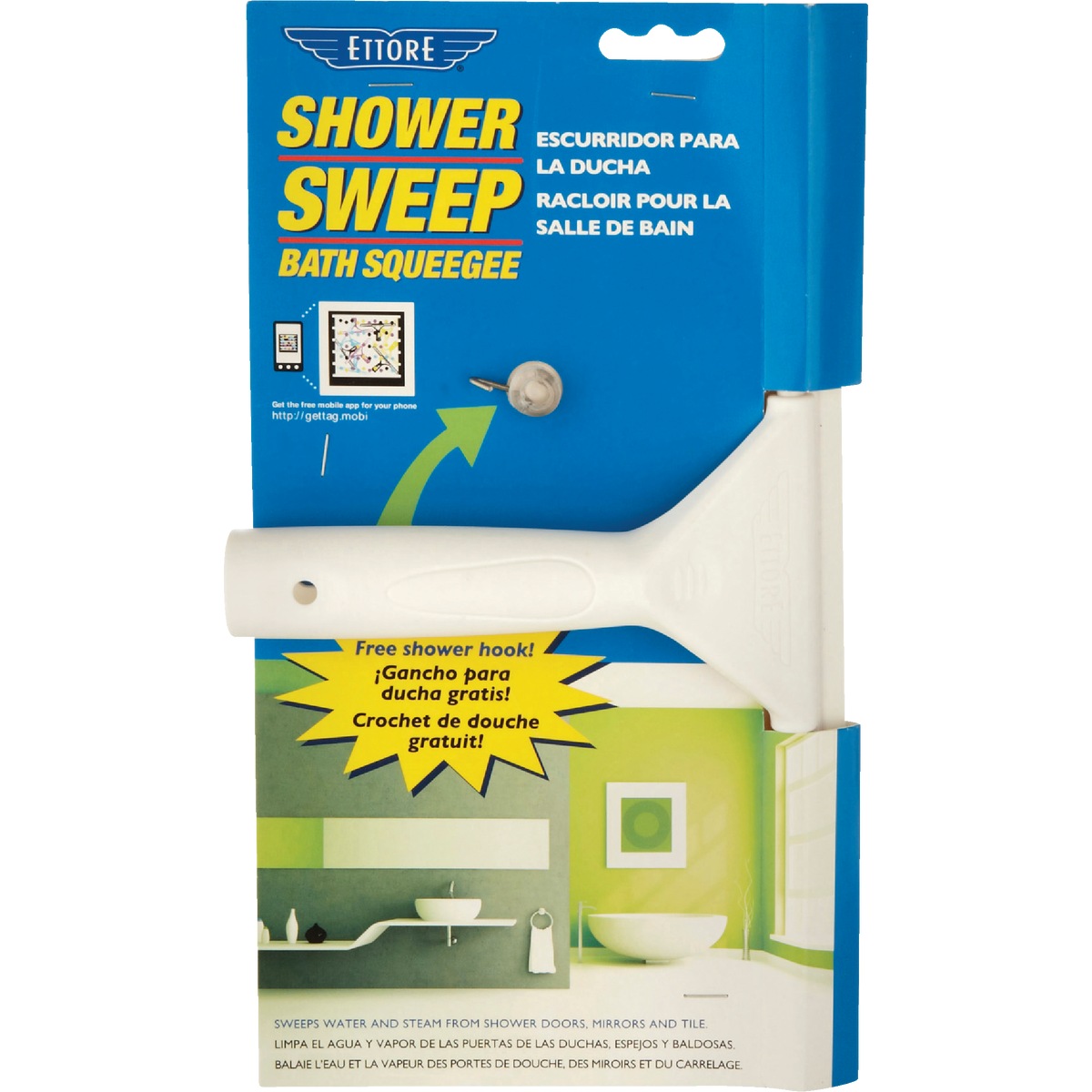 Ettore 11 In. Silicone Squeegee Image 2