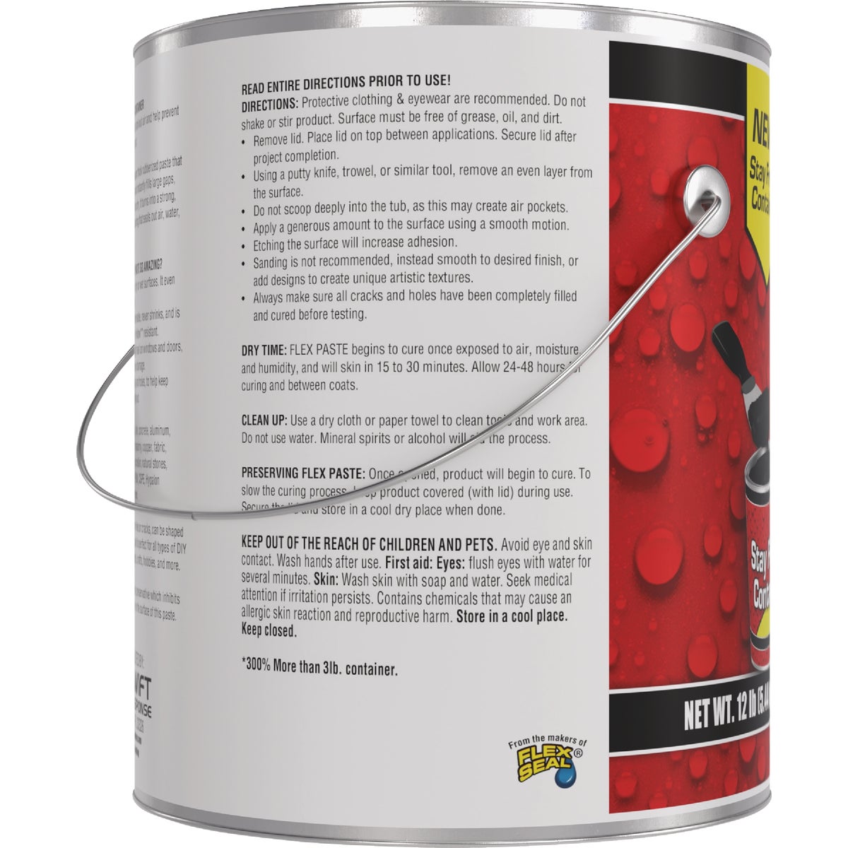 Flex Paste MAX 12 Lb. Black Sealer Image 5