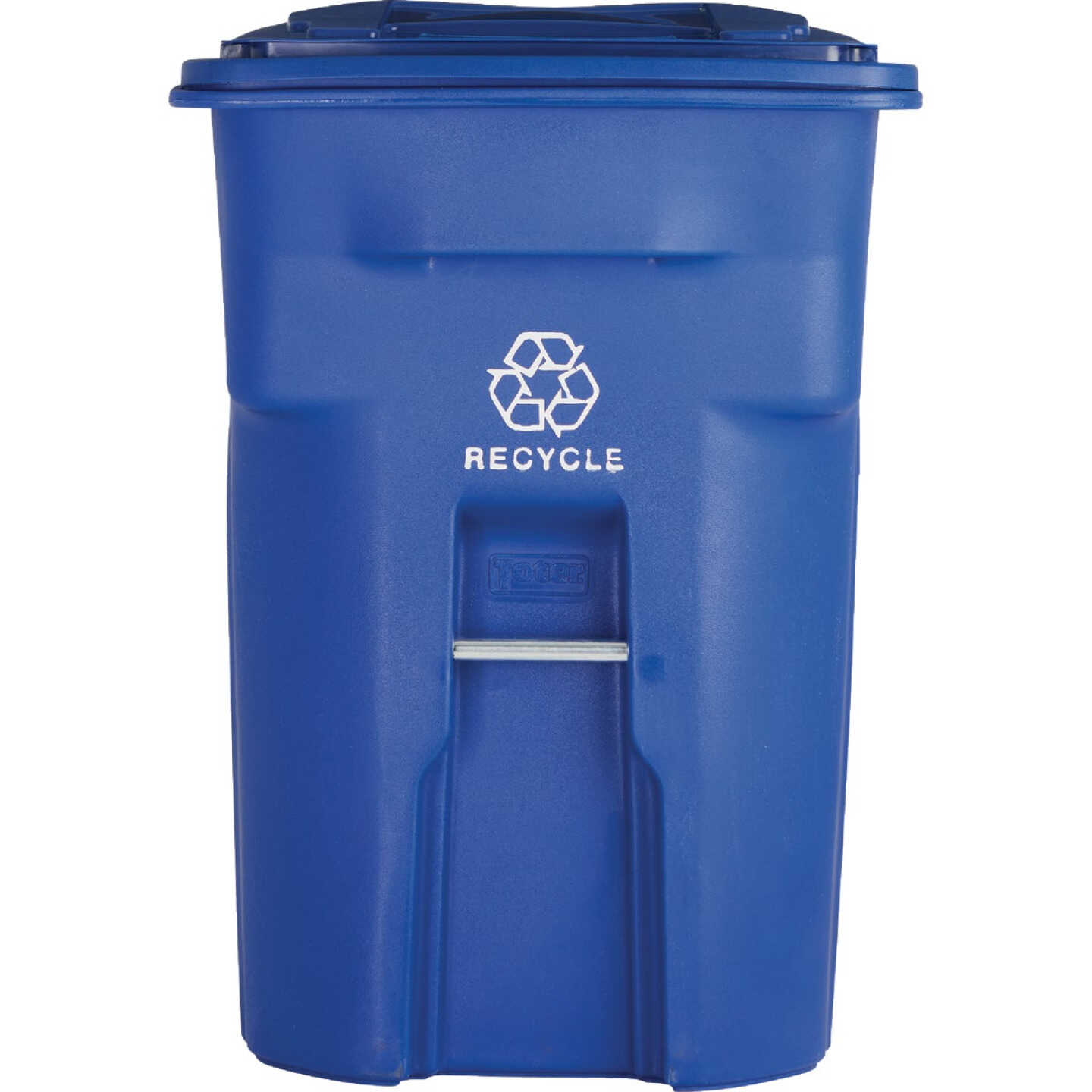 Toter 96 Gal. 2-Wheel Recycling Trash Can Image 2