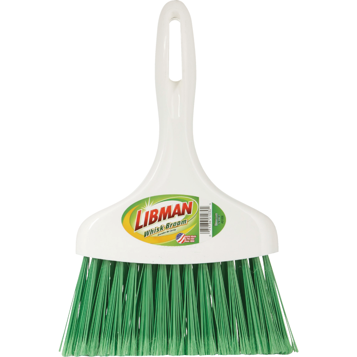 Libman 8 In. Poly Whisk Broom, Green Bristles Image 2