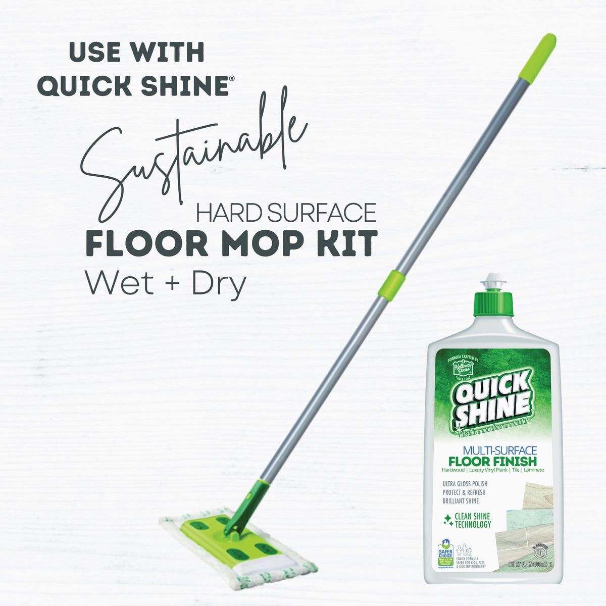Quick Shine 27 Oz. Multi-Surface Floor Finish Image 3