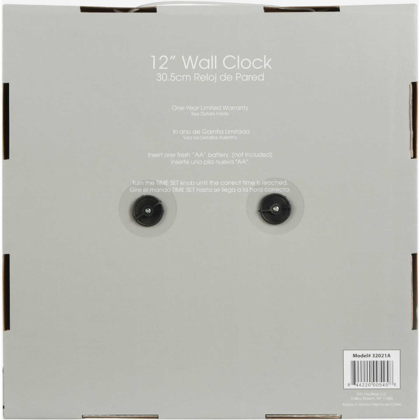 Westclox 12 In. Round Wrought Iron Design Wall Clock Image 2