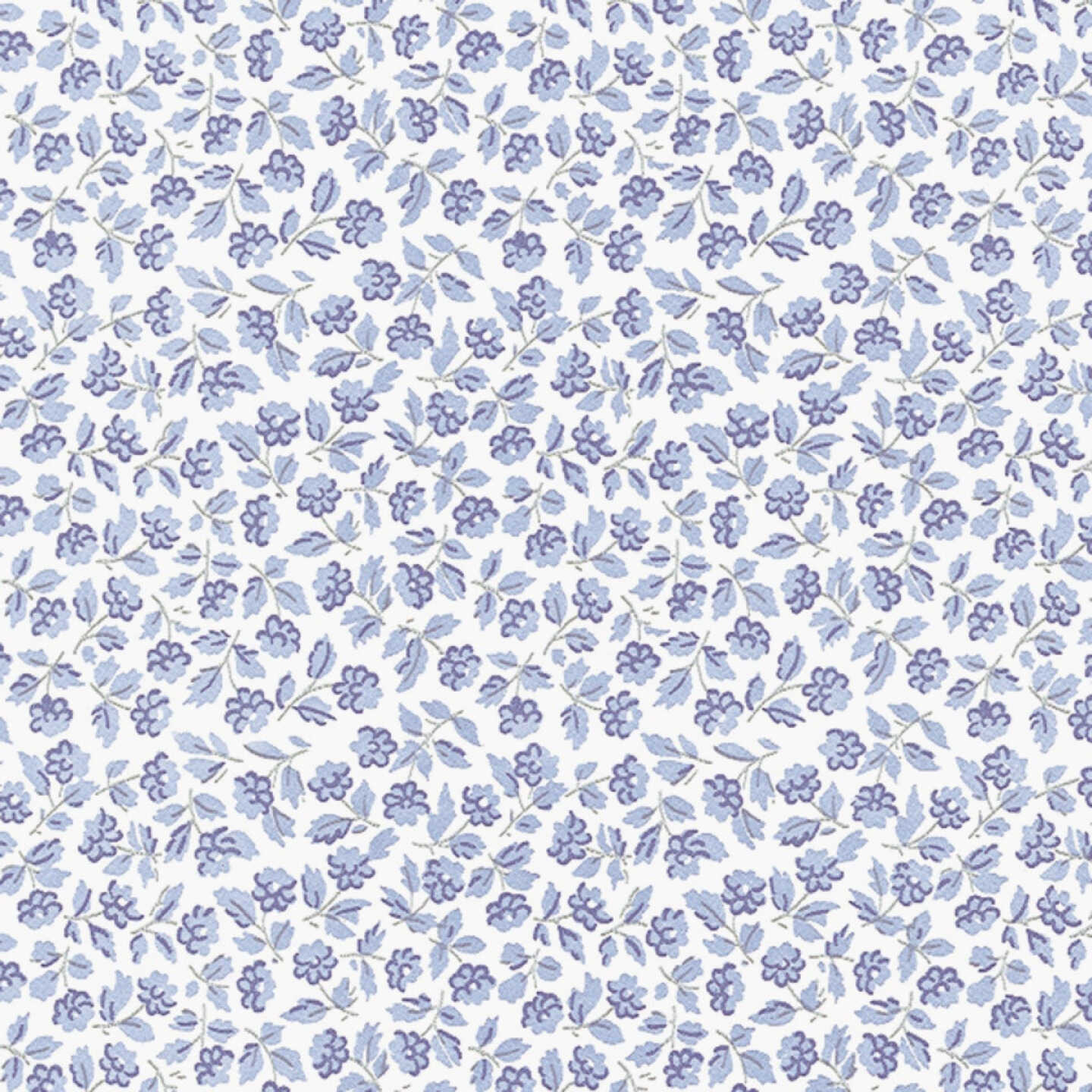 Con-Tact Grip Print 18 In. x 4 Ft. Ashley Blue Non-Adhesive Shelf Liner Image 2