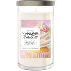 Yankee Candle 14-1/4 Oz. Vanilla Cupcake Medium Pillar Candle Image 1