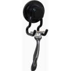 Zenna Home Rustproof Matte Black Power Grip Pro Adhesive/Suction Shower Storage Hook Image 4