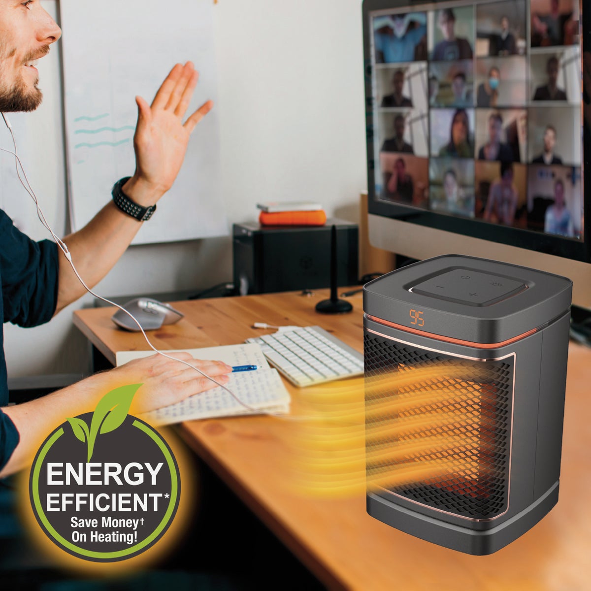 Handy Heater Copper Core Ceramic Space Heater Image 4