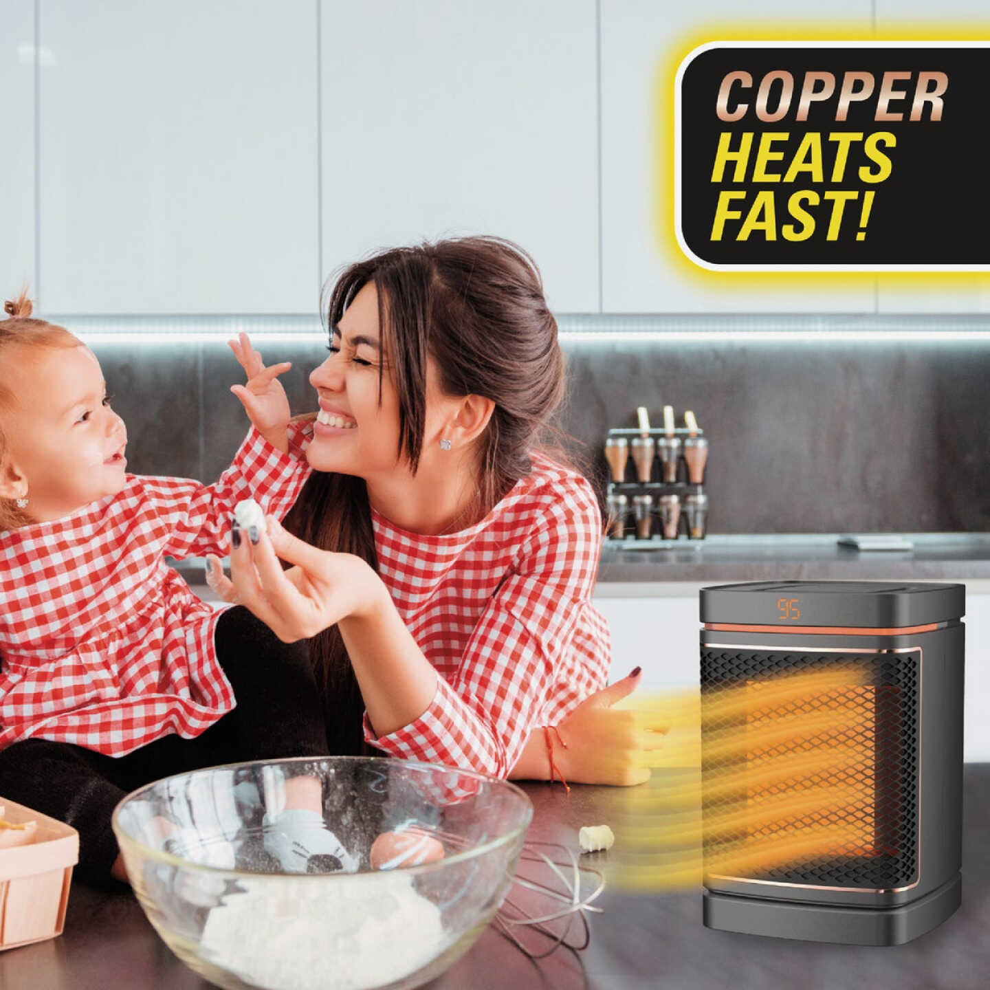 Handy Heater Copper Core Ceramic Space Heater Image 3