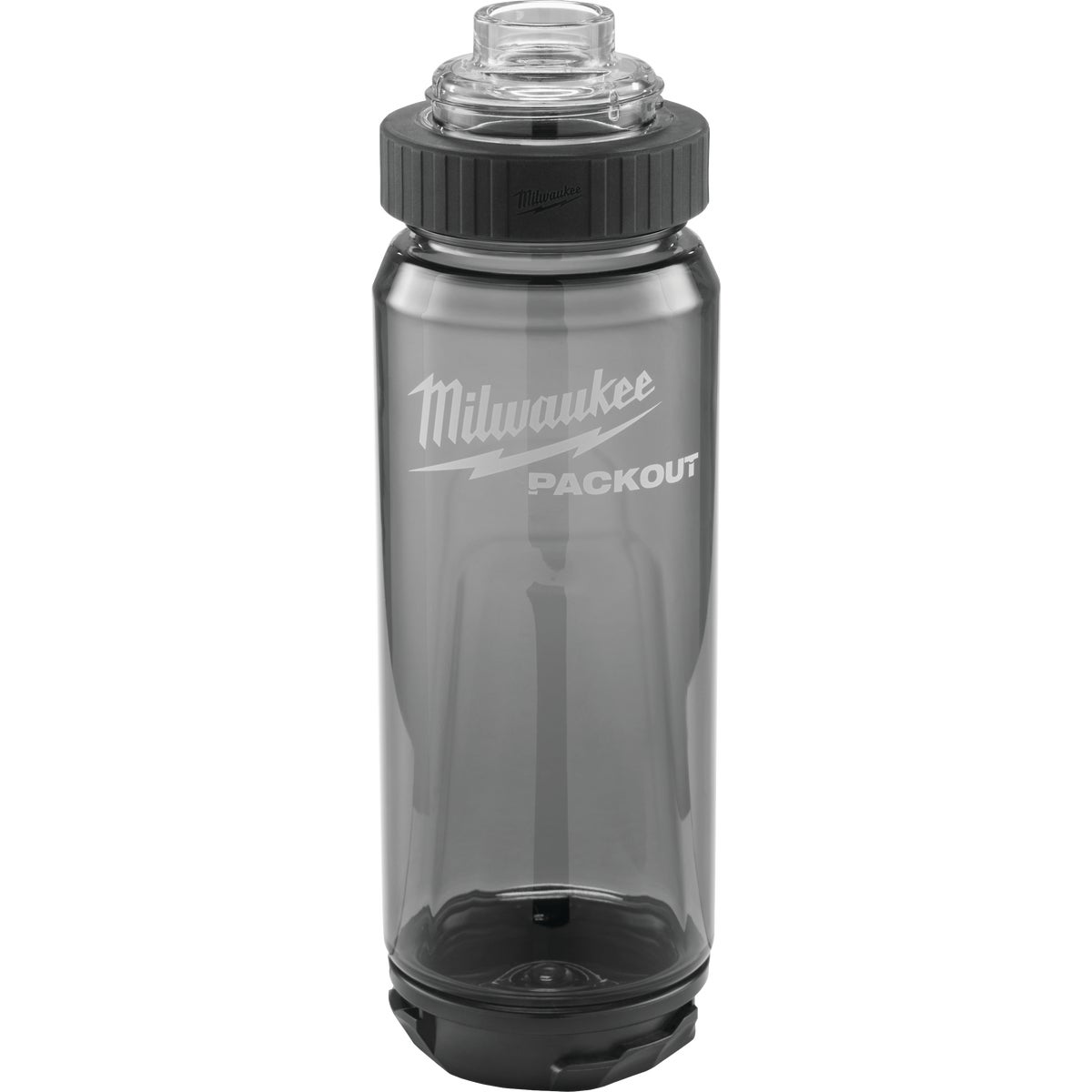 Milwaukee PACKOUT 25 Oz. Plastic Bottle with Chug Lid, Black Image 8