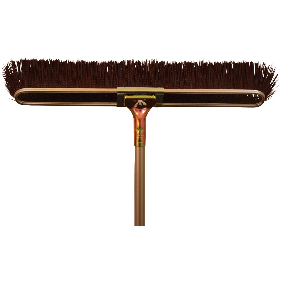 Bruske 23 In. W. x 65 In. L. Steel Handle Coarse Sweep Push Broom Image 1