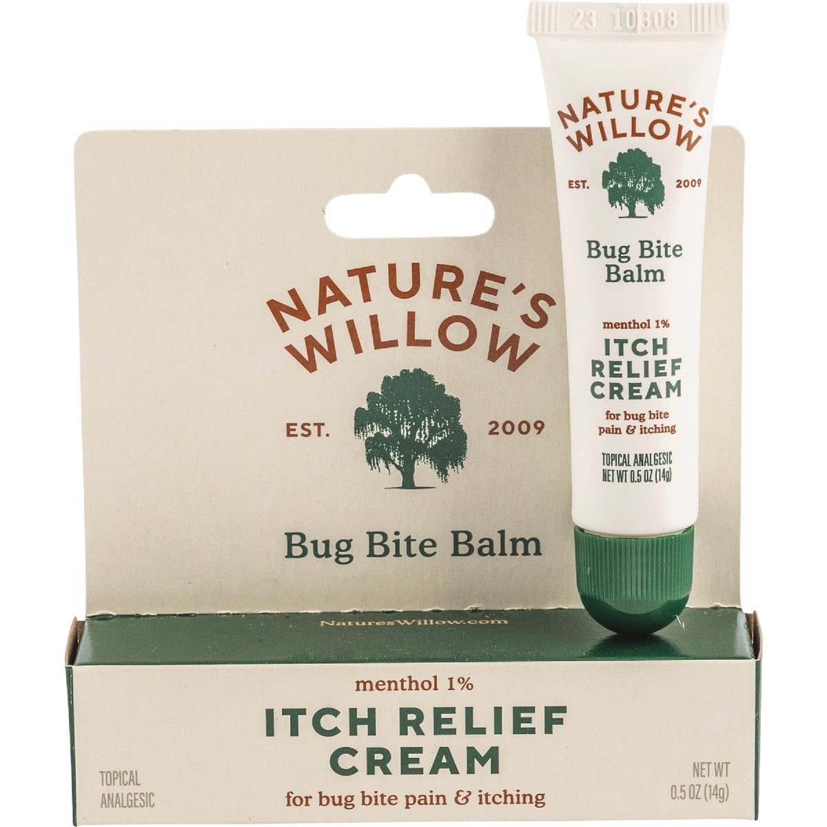 Nature's Willow 0.5 Oz. Bug Bite Balm Itch Relief