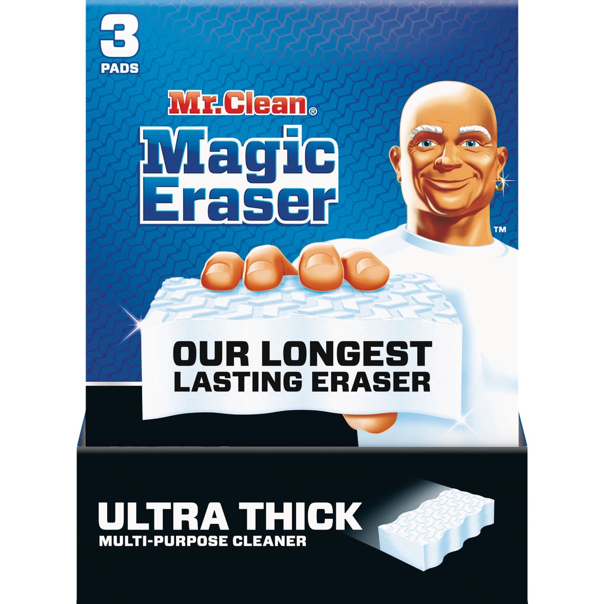Mr. Clean Magic Eraser Ultra Thick Multi-Purpose Cleansing Pad (3-Count) Image 2